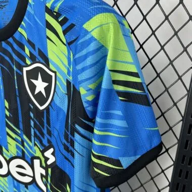 25-26 Botafogo Blue goalkeeper Jersey