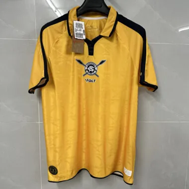 Maglia da portiere gialla del Clube do Remo, numero 25-26