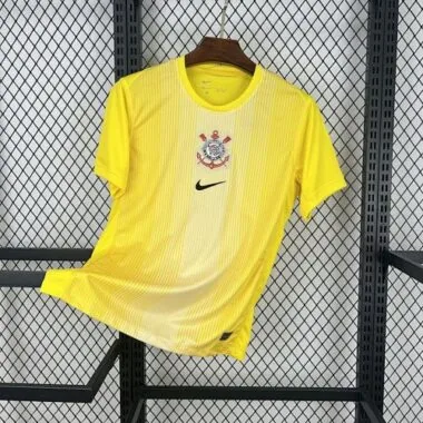 Maglia da portiere gialla dei 25-26 Corinthians