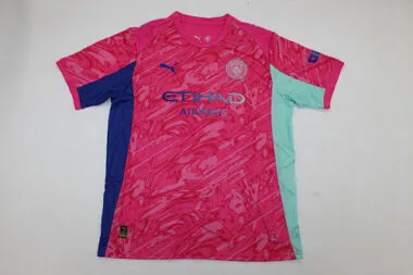 25-26 Manchester City pink goalkeeper jersey