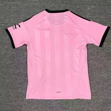 Camisa de guarda-redes rosa do Manchester United n.º 25-26
