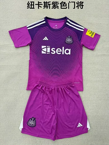 25-26 Newcastle United GK purple kid kit