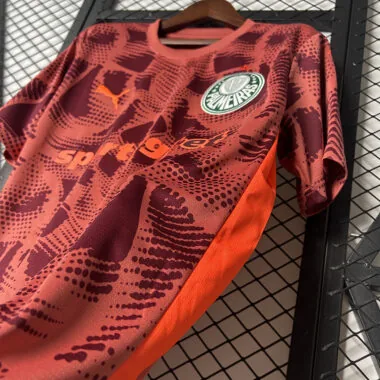 25-26 Palmeiras Red Goalkeeper Jersey