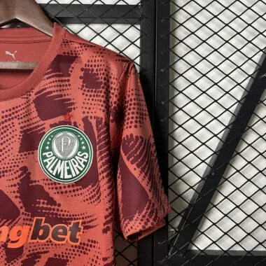 25-26 Palmeiras Red Goalkeeper Jersey