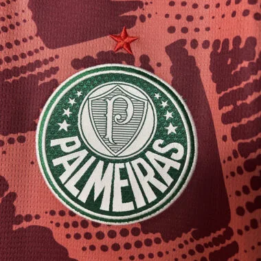 25-26 Palmeiras Red Goalkeeper Jersey