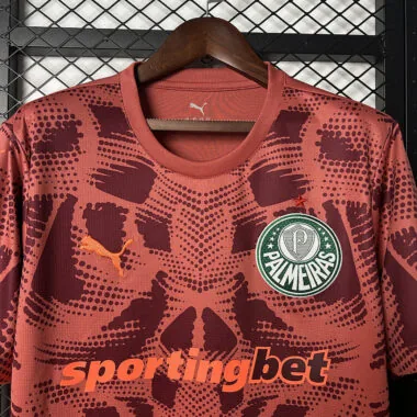 25-26 Palmeiras Red Goalkeeper Jersey