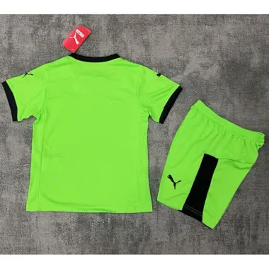 Equipamento infantil de guarda-redes verde de Portugal, n.º 25-26