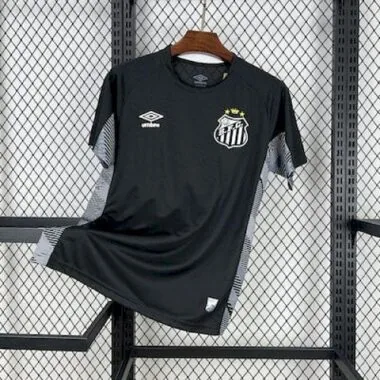 25-26 Santos Black goalkeeper Jersey
