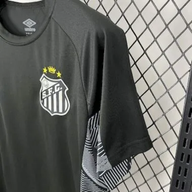 Camisa de guarda-redes do Santos Black, n.º 25-26