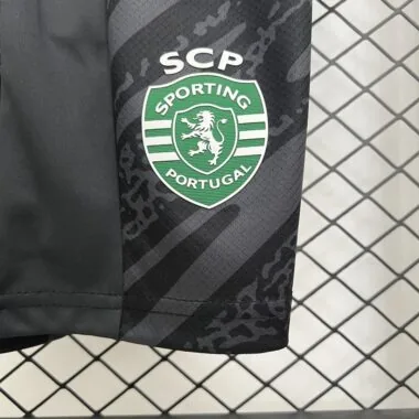 25/26 Sporting Lisbon Goalkeeper Black (Size 16-28)