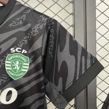 25/26 Sporting Lisbon Goalkeeper Black (Size 16-28)