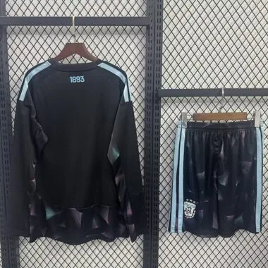 Argentina 2026 Goalkeeper Long Sleeve Soccer Uniform (S-2XL)