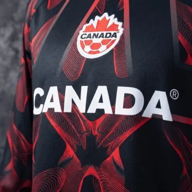 Canada 2026 Black and red goalkeeper long sleeves Jersey