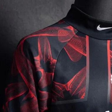 Canada 2026 Black and red goalkeeper long sleeves Jersey