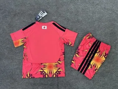 Japan 2026 Red Goalkeeper Kids Kit (Size 16-28)