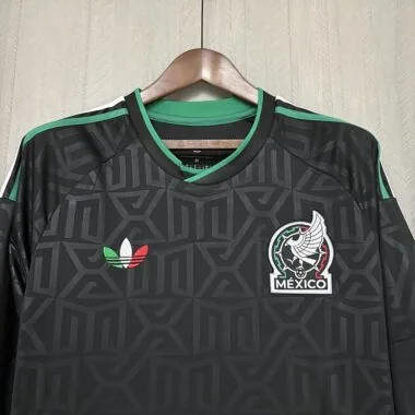 Mexico 2026 World Cup Black Goalkeeper Long sleeve Jersey (S-4XL)