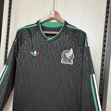 Mexico 2026 World Cup Black Goalkeeper Long sleeve Jersey (S-4XL)