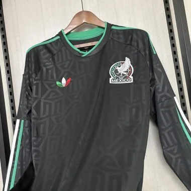 Mexico 2026 World Cup Black Goalkeeper Long sleeve Jersey (S-4XL)