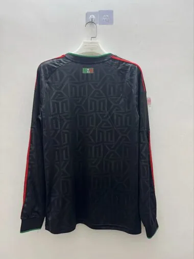 Mexico 2026 World Cup Black Goalkeeper Long sleeve Jersey (S-4XL)