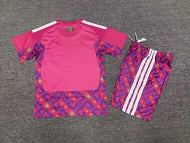 Mexico 2026 World Cup Pink Goalkeeper Kid kit (Size 16-28)