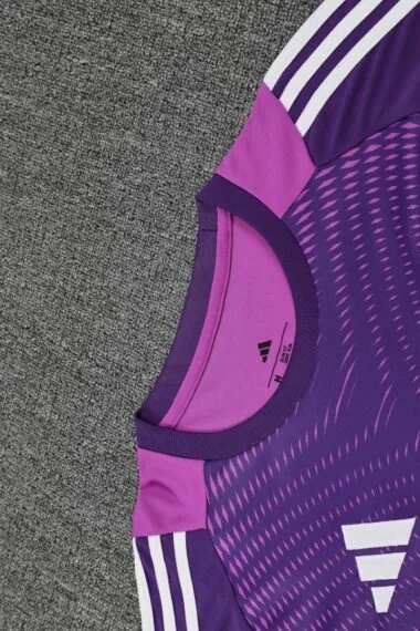 Equipamento de guarda-redes de manga comprida cinzento do Real Madrid 2025/26