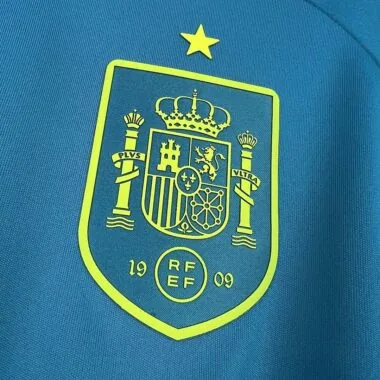 Spain 2026 World Cup Blue Goalkeper Jersey