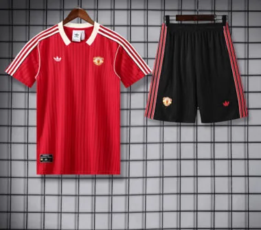 25-26 Manchester United Red Training Suit