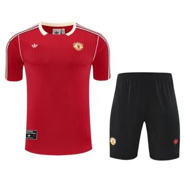 25-26 Manchester United Red Training Suit