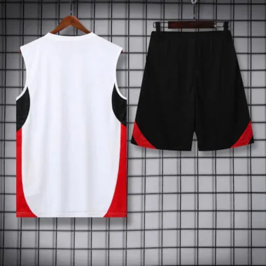 25-26 Manchester United white vest suit
