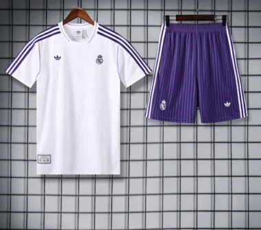 25-26 Real Madrid White training suit