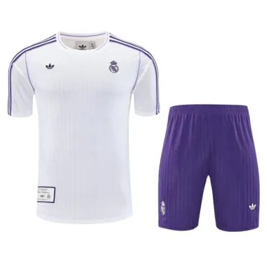 25-26 Real Madrid White training suit