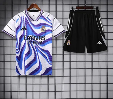 25-26 Real Madrid blue and white training suit