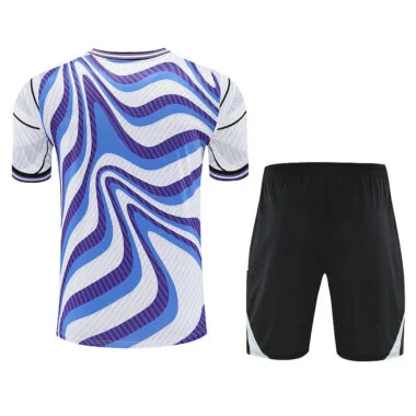 25-26 Real Madrid blue and white training suit