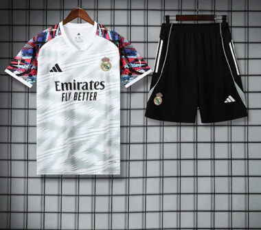 25-26 Real Madrid white training suit