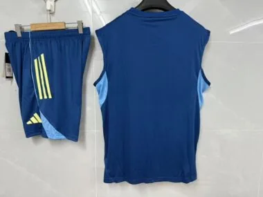 25-26 Real Zaragoza Blue Vest Suit