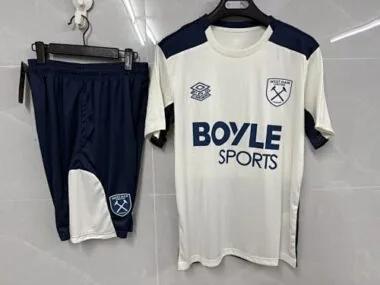 25-26 West Ham White Training Suit