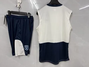 25-26 West Ham White Vest Suit