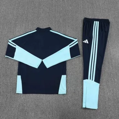 Argentina 2025/26 Blue Half zipper training clothes