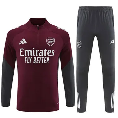 Arsenal 2025/26 Red Half zipper training clothes