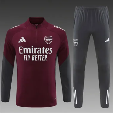 Arsenal 2025/26 Red Half zipper training clothes