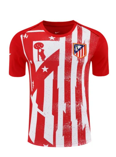 Atletico Madrid 2025/26 Red And WhiteTraining Soccer Suit