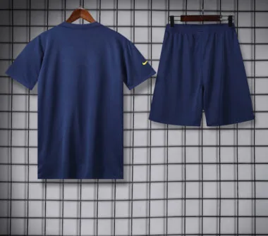 Atletico Madrid 2025/26 Yellow And Blue Training Soccer Suit