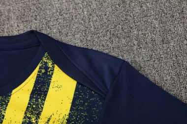 Atletico Madrid 2025/26 Yellow And Blue Training Soccer Suit