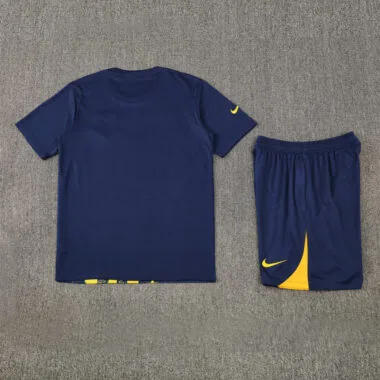 Atletico Madrid 2025/26 Yellow And Blue Training Soccer Suit