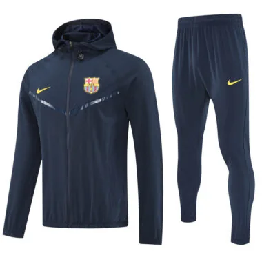 Barcelona 2025/26 Black Windbreaker suit (S-2XL)