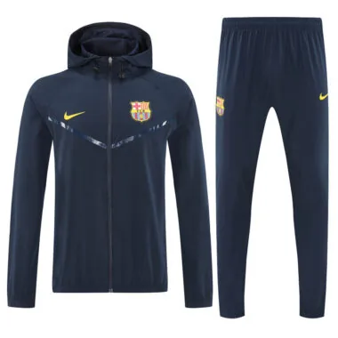 Barcelona 2025/26 Black Windbreaker suit (S-2XL)