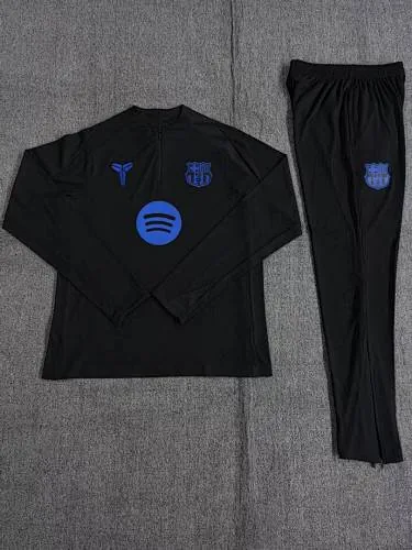 Barcelona Black 2025/26 training shirt half zip