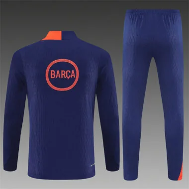 Barcelona Dark Blue 2025/26 training shirt half zip