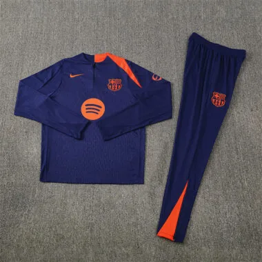 Barcelona Dark Blue 2025/26 training shirt half zip