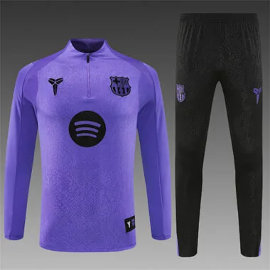 Barcelona Purple 2025/26 training shirt half zip